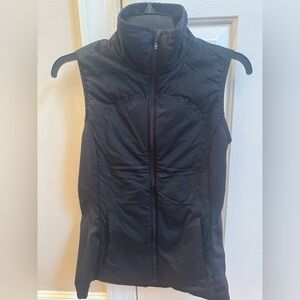 Lululemon Athletica Black Quilted Vest